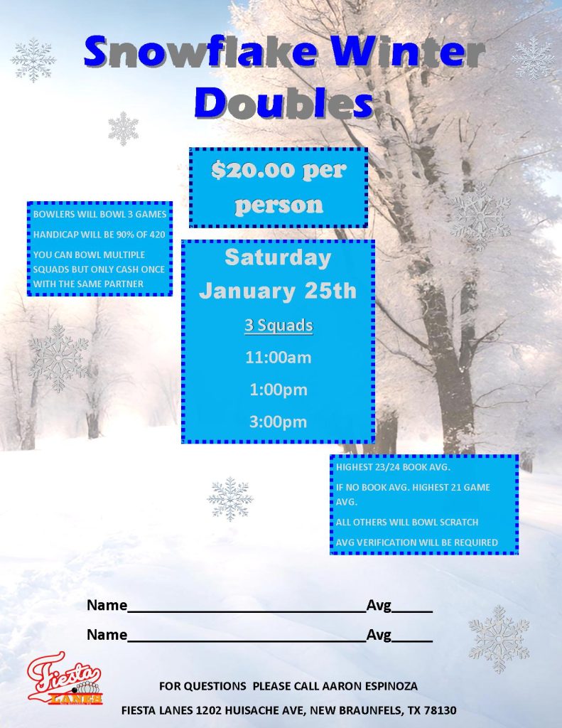 snowflake tournament