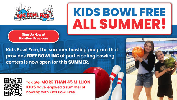 kids bowl free